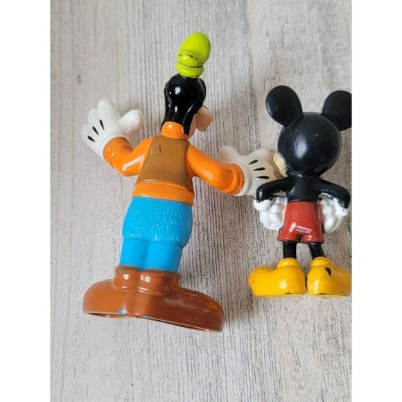 Goofy Mickey Mouse friends AS IS set toy figure - Picture 8 of 8